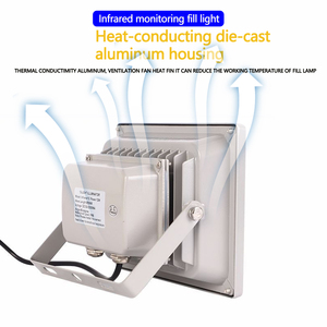 Dc 12V 15 wát <span class=keywords><strong>LED</strong></span> phụ kiện an ninh không thấm nước hồng ngoại tầm nhìn ban đêm CCTV <span class=keywords><strong>Led</strong></span> Đèn Pha IP65 đường ứng dụng điền vào ánh sáng 850nm - Product Image 6