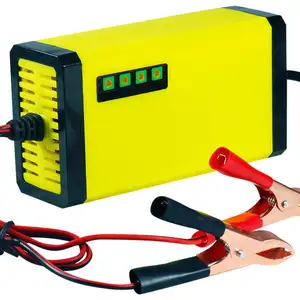 Cargador inteligente universal de gran oferta para batería de plomo-ácido 6V/ 12V/24V 6A 8A 10A 12A