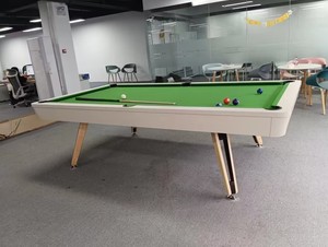 Table de billard américaine 3 en 1 de 8/9 pieds avec poches en caoutchouc, modèle PT-03, très vendue - Product Image 3