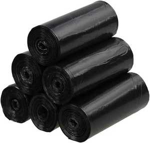 ถุงขยะพลาสติกพิมพ์ลายตามสั่งแบบม้วนพร้อมเชือกรูดสำหรับถังขยะ - Product Image 4
