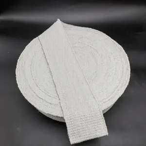 Thermal Insulation kiln refractory fireproof aluminum silicate ceramic fiber wool tape for high temperature furnace