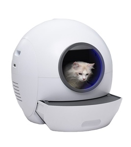 Deluxe closed self-cleaning cat litter box large space automatic cat toilet with WIFI sterilization automatic cat litter box