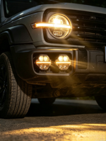 Lámpara Auxiliar para Auto C100, Barra de Luz Brillante de 18000 Lúmenes, Luz de Trabajo LED para Todoterreno 4x4
