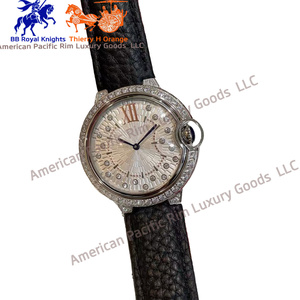 Big Brand Factory Ladies' Rose Gold Diamond Watch Stainless Steel Wristband Quartz Movement Pointer Dial for Business New - Product Image 1