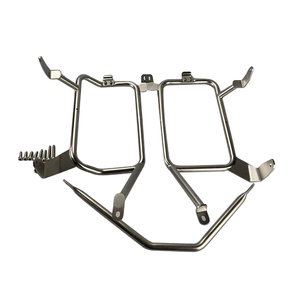 Para BMW F 750 motocicleta lado caja cola caja estante de aluminio - Product Image 2