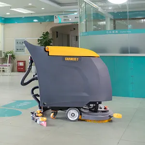 Chancee M50 Vloerreinigingsmachine Hand Push Walk Achter Elektrische Vloer Scrubber