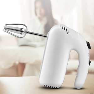 Batidora de mano eléctrica de 350W con función de batido rápido en 30s, autoportante, para repostería, 5 velocidades, batidora de huevos eléctrica doméstica de acero inoxidable - Product Image 3