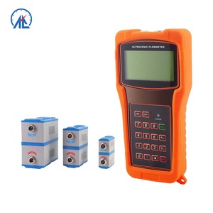 Draagbare, op batterijen werkende digitale waterstroommeter met variabel bereik, RS485 LCD-display, OEM-vloeistofmeting voor olie - Product Image 1