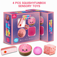 Coffret de jouets sensoriels Squishy Fun Box, kit de fidgets souples et extensibles, anti-stress, cadeau de fête, unisexe, 14 ans et plus