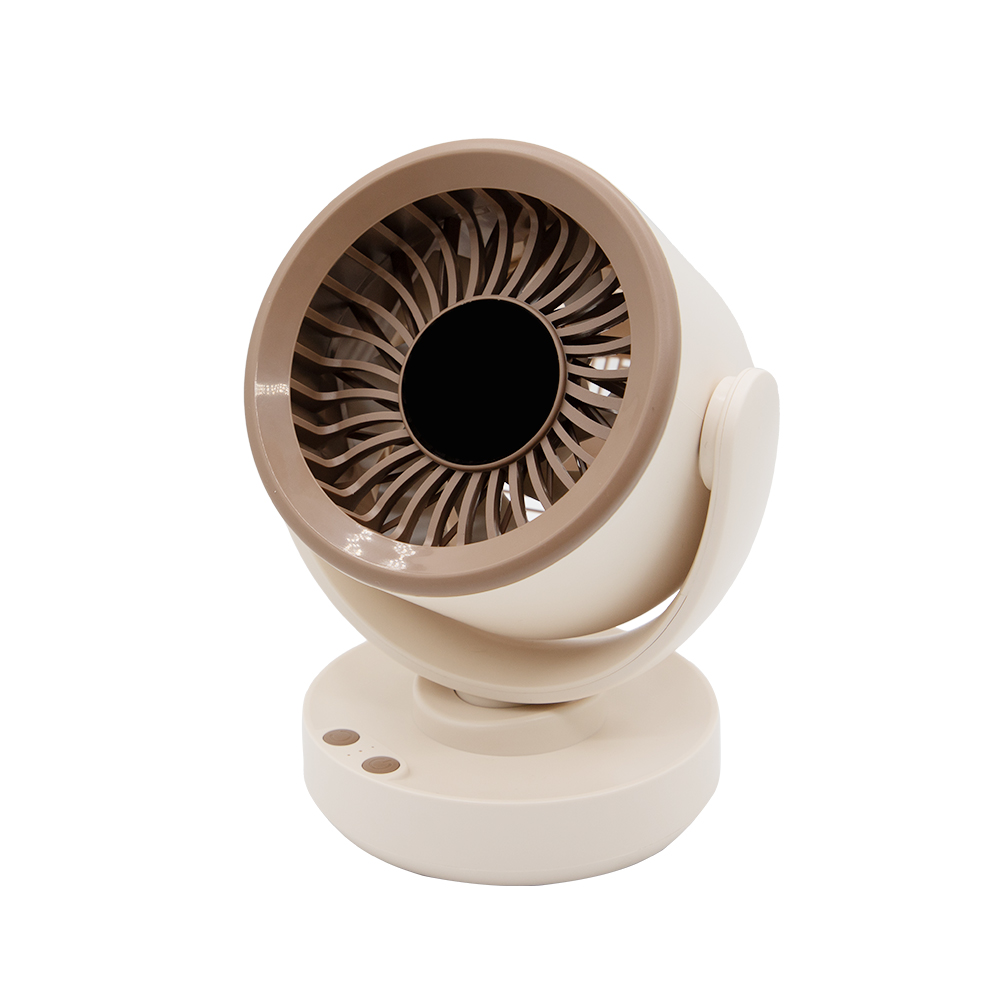 Usb Mini Table Fan With Night Light Strong Wind for Office Student Dormitory Five Speed Setting for Household Use