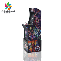 Monnayeur 1-2 joueurs noir Arcade machine de jeu vidéo avec 3000 jeux