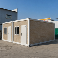 Conteneur préfabriqué à prix abordable, petite maison modulaire, maisons mobiles