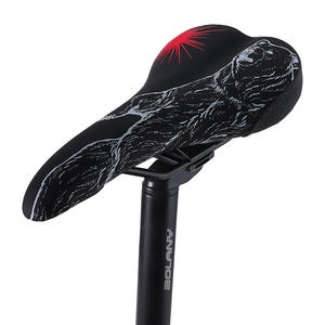 Selle de vélo Bolany, épaissie, absorption des chocs, accessoire de conduite souple, unisexe, adultes, vélo ordinaire SD230 - Product Image 4