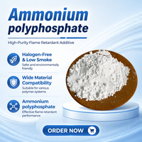 Polifosfato de Amonio APP, Aditivo Ignífugo Sin Halógenos, CAS 68333-79-9, Grado Industrial