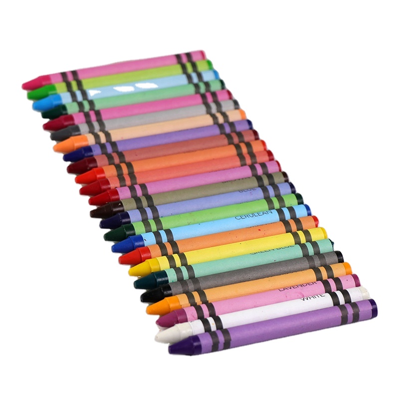 Нетоксичный карандаш для детей в возрасте от 2 до 4 лет, 24 цвета, легко держать крупный карандаш для детей