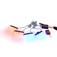 Harga pabrik penjualan terlaris murah lampu kilat led dengan remot lampu kisi led lampu sinyal peringatan untuk truk pemadam kebakaran