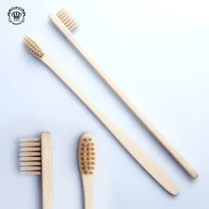Xsikat gigi arang bambu kustom lembut ramah lingkungan pemasok sikat gigi Biodegradable bulu sikat gigi
