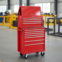Chariot à outils robuste de haute qualité avec 11 tiroirs, revêtement thermolaqué, pour usage en garage, OEM