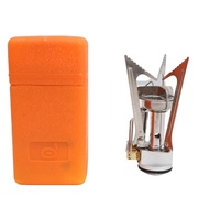 Portable Camping Randonnée Réchaud Support Résistance Au Vent Réchaud De Camp Camping Randonnée Réchaud De Cuisine