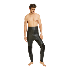 Combinaison <span class=keywords><strong>de</strong></span> plongée noire à manches longues pour <span class=keywords><strong>homme</strong></span> LYWISH, 7 mm, imperméable, élastique, 2 pièces, peau lisse, <span class=keywords><strong>triathlon</strong></span>, pêche sous-marine - Product Image 4