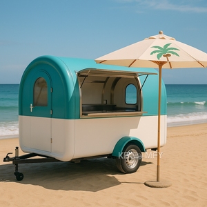 Street Small Round Trailer Mini Mobile <b>Coffee</b> Crepe Hotdog Fast Food Vending <b>Cart</b> In The Philippines <b>for</b> <b>Sale</b> - Product Image 1