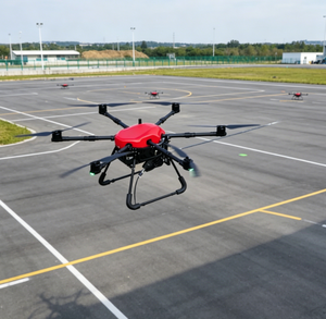 Drone de nettoyage professionnel à haute pression, 6 axes, vol <span class=keywords><strong>autonome</strong></span>, évitement d'obstacles, longue durée de vol - Product Image 1