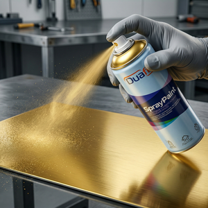 Acrylic Aerosol Spray <b>Paint</b> 400ml Fast Drying Decorative Protective <b>Coating</b> for Metal Wood and Plastic Duafix - Product Image 2