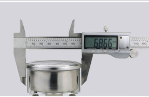 MAIRUIKESI OEM 2,5 дюймов корпус из нержавеющей стали латунный Соединительный водяной газ жидкий Манометр с фиксированной эстакадой - Product Image 6