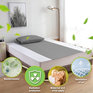 Sábana Plana con Protección Contra la Radiación, 95% Algodón, 400 Hilos, para el Cuidado de la Salud de Madres y Bebés, Uso en Hoteles y Hospitales - Product Image 1