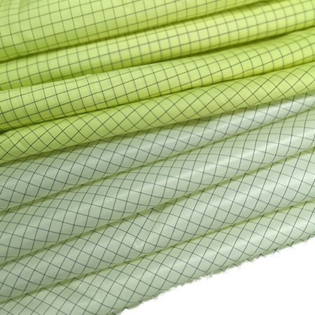 High-Density 5MM Grid Woven Anti-Static Polyester Fabric for Industry In-Stock