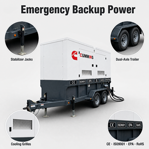 Generador diésel KTAA19-G7 de 500KW/625kva Cummins Super Silent en contenedor remolcable, con certificación EAC, EPA y CE, a buen precio, en venta. - Product Image 5