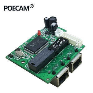 3 منفذ صغير جهاز سويتش للشبكات وحدة <span class=keywords><strong>2</strong></span> Rj45 منافذ 100Mbps و 8 دبوس رأس منفذ محول ايثرنت PCBA مجلس لقطع غيار الآلات - Product Image 3