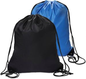 Wholesale <b>Shoes</b> Clothing Snacks Books Storage Sports Camping Backpacks Fitness Nylon Sublimation Drawstring Bag - Product Image 2
