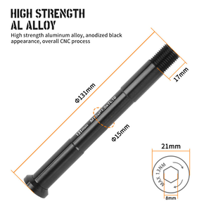 Fourche de vélo <span class=keywords><strong>VTT</strong></span> en fibre de carbone TOSEEK personnalisable de haute qualité 27.5/29 pouces, <span class=keywords><strong>axe</strong></span> <span class=keywords><strong>traversant</strong></span> intégré 15x110mm Boost, ultra-légère - Product Image 4