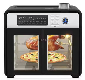 Grande friteuse à air numérique avec écran LED de 28 L, en acier inoxydable, friteuse à air électrique pour usage hôtelier - Product Image 4