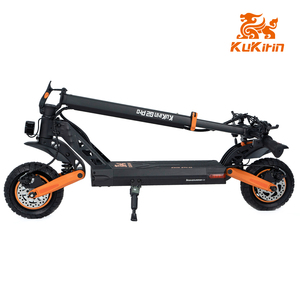 Pour une livraison rapide, trottinette électrique G2 Pro 600W 48V 41-50km/h 9 pouces avec frein à disque double, étanche IP54, version européenne - Product Image 6