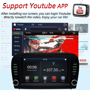 LELV Linux FMercedes Benz Sl R230 Sl350 Sl500 Sl55 Sl600 2001 <span class=keywords><strong>Lecteur</strong></span> multimédia automobile <span class=keywords><strong>Android</strong></span> avec GPS DSP Carplay <span class=keywords><strong>Audio</strong></span> Bluetooth - Product Image 4