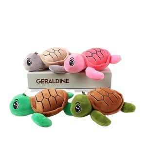 만화 거북이 열쇠 고리 인형 열쇠 고리 귀엽고 부드러운 장식 펜던트 봉제 장난감 열쇠 고리 전화 배낭 자동차 열쇠 고리 - Product Image 1