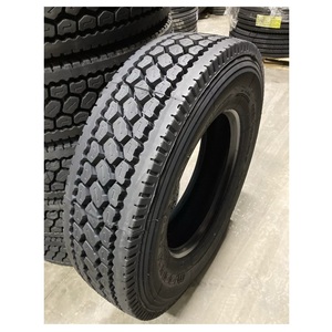 Pneu de camion neuf à étiquette personnalisée 295/75R22.5, robuste pour camion et remorque commerciaux, marque OEM, garantie 1 an, fabriqué aux Philippines - Product Image 1
