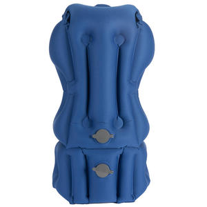 Coussin de voyage gonflable pour le cou en TPU avec valve EZ, réglable, pour le camping - Product Image 6