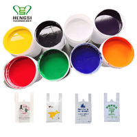 Encre d'impression Flexo à base d'eau en gros d'usine pour film plastique comme PP,PE,OPP, feuille d'aluminium