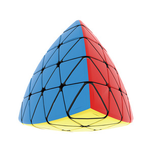 Yuxin Huanglong 5x5 Pyramid Rubik's Cube, jouet éducatif stimulant le cerveau pour adolescents de 7 à 14 ans - Product Image 1
