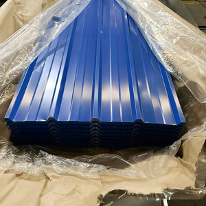 Tôle de toit en acier inoxydable Offre Spéciale de haute qualité 0.45mm galvanisé couleur enduit tôle ondulée prix de la plaque de toiture - Product Image 5