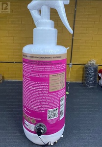 Bouteille gonflable extérieure de 3 m de haut, qualité supérieure, en tissu Oxford, avec logo personnalisé, sculpture en forme de bouteille de soin pour la promotion des salons de beauté/vente en magasin - Product Image 3