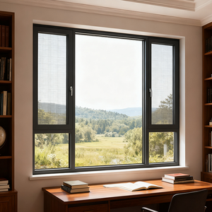 Fenêtre à battants en aluminium à double vitrage résistant au vent personnalisée pour la maison - Product Image 4