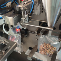Machine d'emballage automatique sous vide pour sacs à fermeture éclair préformés, pour noix, noix de cajou, chips de banane, grains de café, granulés