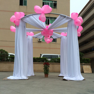 Portable event <b>backdrop</b> <b>stand</b> adjustable pipe <b>stand</b> and drape system - Product Image 6