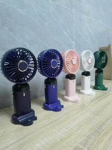 N15 Xách Tay Mini Cầm Tay Hiển Thị Kỹ Thuật Số Quạt Điện Có Thể Gập Lại Nhỏ Đứng <span class=keywords><strong>Fan</strong></span> Ba Gió Cho Sinh Viên Ngoài Trời Mùa Hè Sử Dụng - Product Image 5