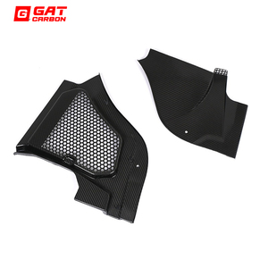 Excellent Fitment for BMW G90 M5 Dry Carbon Fiber Front <strong>Engine</strong> Bay Cover Set Top Corner Panels - Product Image 4