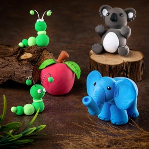 JITENG Pâte à <span class=keywords><strong>modeler</strong></span> élastique 36 couleurs vives pour l'art, les sculptures DIY, l'artisanat, la pâte à <span class=keywords><strong>modeler</strong></span>, le slime, l'argile super légère à séchage à l'air - Product Image 4